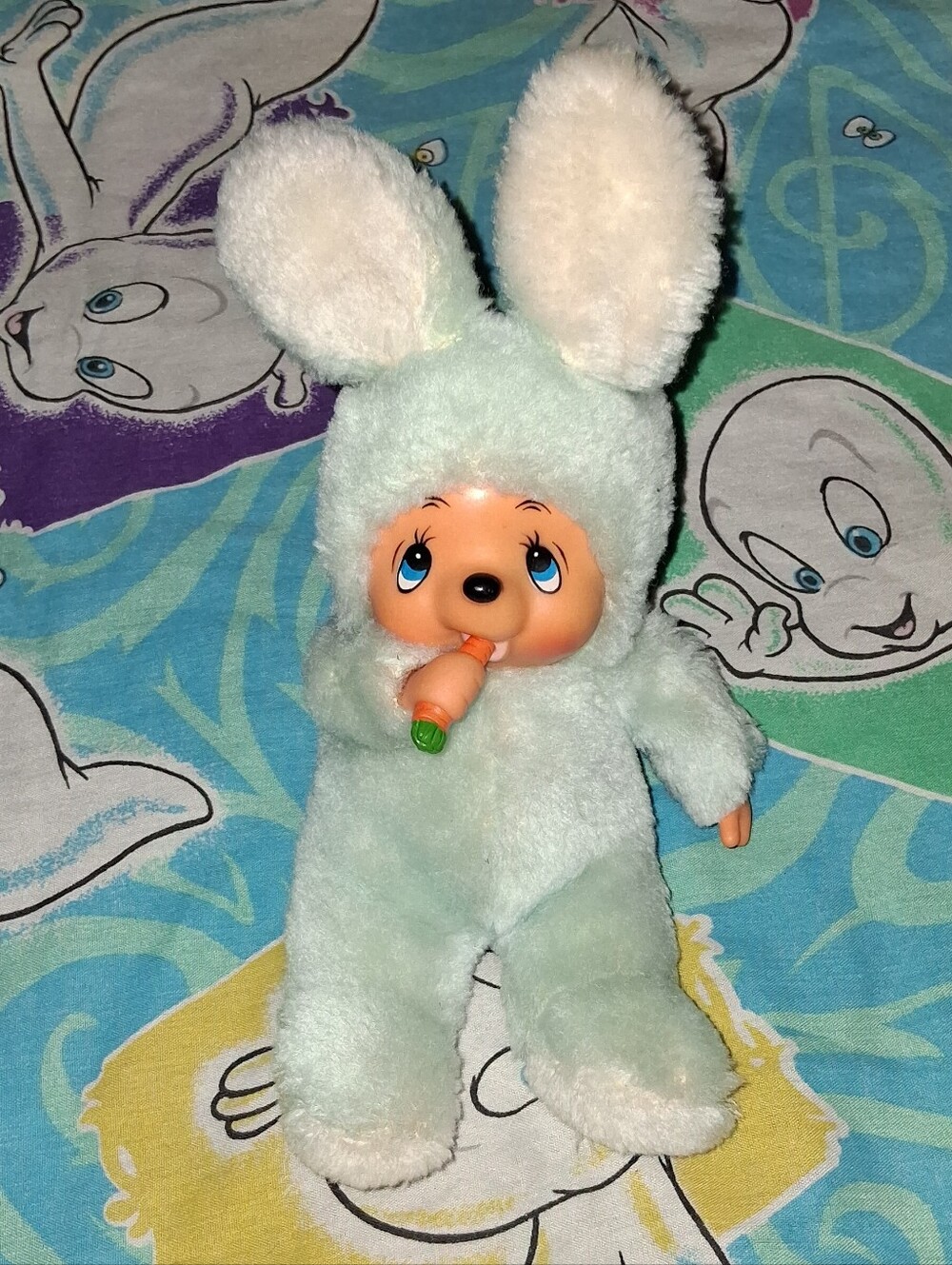 70s Russ Berrie Munchin Vintage Plush Figure Doll Toy